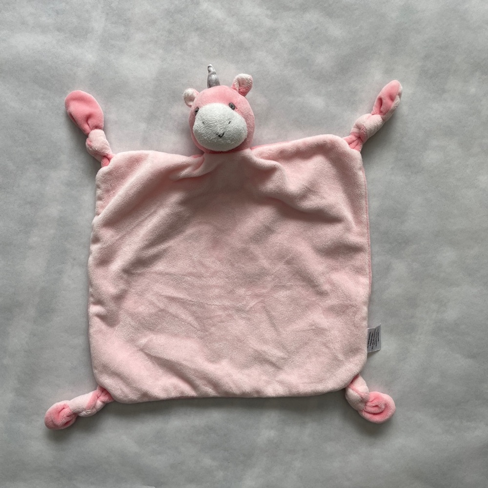 Pink Unicorn Plush Lovey Blanket Hobby Lobby